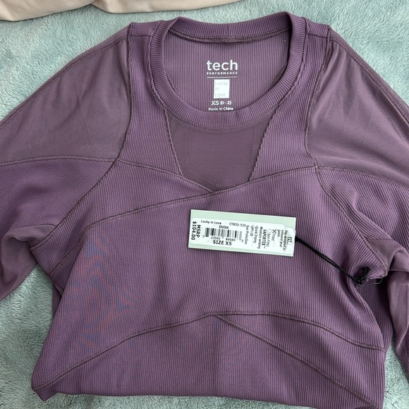 NWT • Lucky in Love • Avant Garde 1.0 • It's A Wrap Long Sleeve • 💜 Dusk • XS - Picture 5 of 13